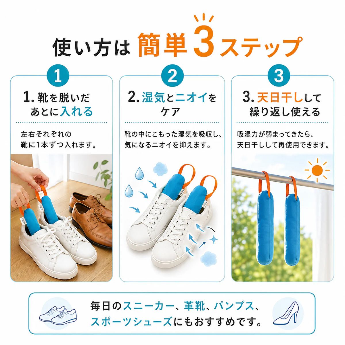 ターコイズ(ハンドル:オレンジ)